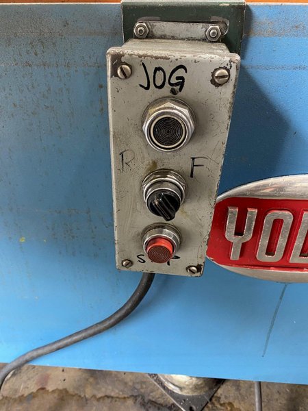 10 STAND X 1.5&quot; YODER ROLLFORMER BASE WITH DRIVE MOTOR: STOCK #17003