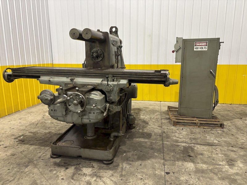 #4CK KEARNEY &amp; TRECKER  MODEL #25HP-4CK K&amp;T HORIZONTAL TABLE TYPE MILL: STOCK #21214