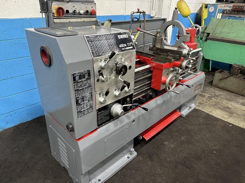 17&quot; X 40&quot; TOP ONE USA GAP BED ENGINE LATHE: STOCK #77132