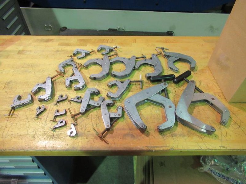 Kant Twist Clamps, Assorted Sizes- Auction Item