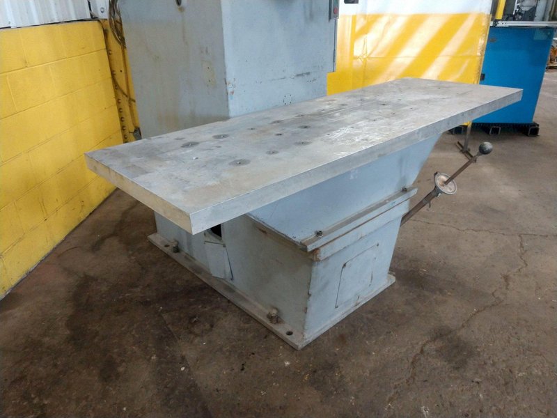 60 TON EITEL MODEL RP60 HYDRAULIC PRECISION STRAIGHTENING PRESS, 8" STROKE: STOCK #14296