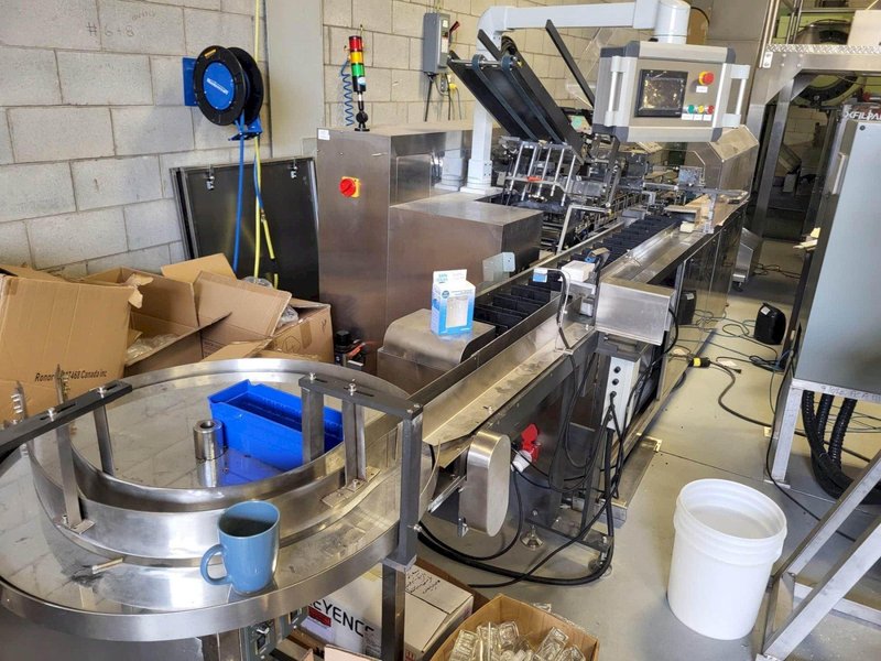 Sinoped Horizontal Automatic Cartoning Machine, Capable of Running 5 Panel Tuck Cartons, 2020