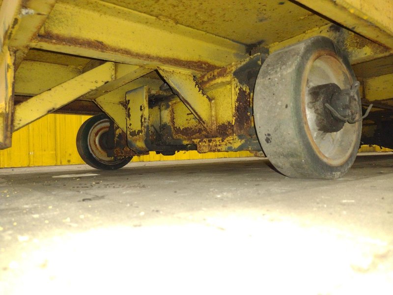 10,000 LBS X 4' X 9' HEAVY DUTY MOBILE TRANSFER / MOVING CART: STOCK #23514