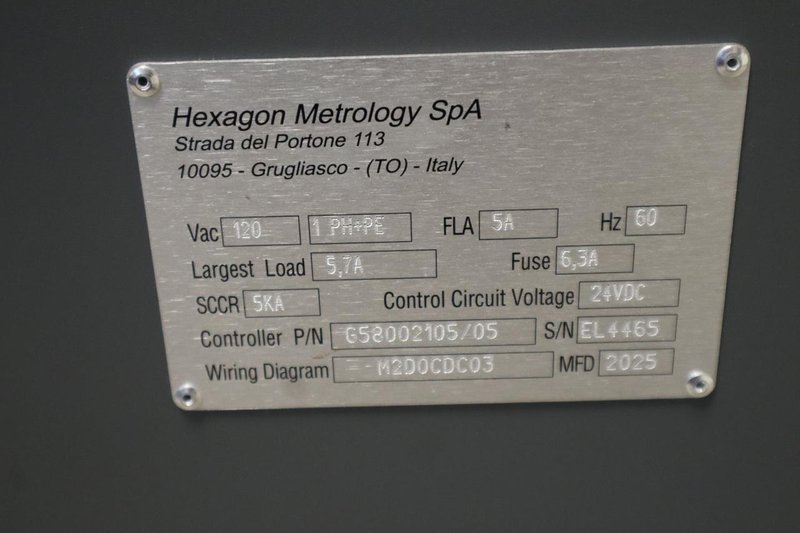 Hexagon Global S Scan+ Coordinate Measuring Machine, Direct Computer Controlled, Scanning, Stylus Rack, Power Articulating Probe - NEW 2025- Auction Item