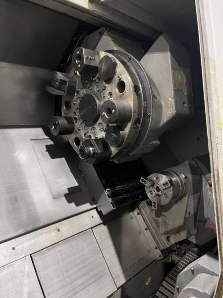 Hyundai Kia SKT-21LMS CNC Lathe – C Axis Live Tool Sub Spindle