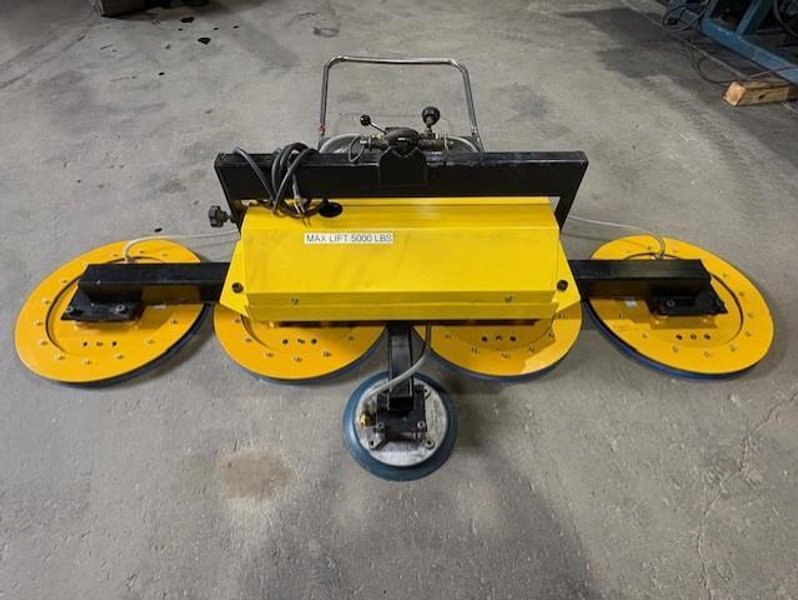 5,000lbs ANVER CORP VACUUM SHEET LIFTER STOCK# 4154