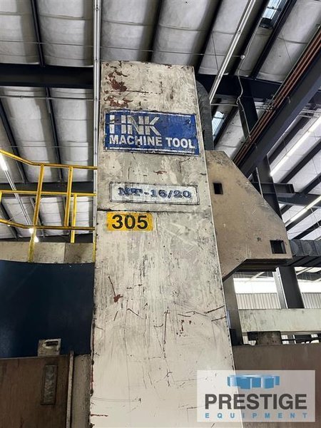 HNK NT-16/20 CNC Vertical Boring Mill