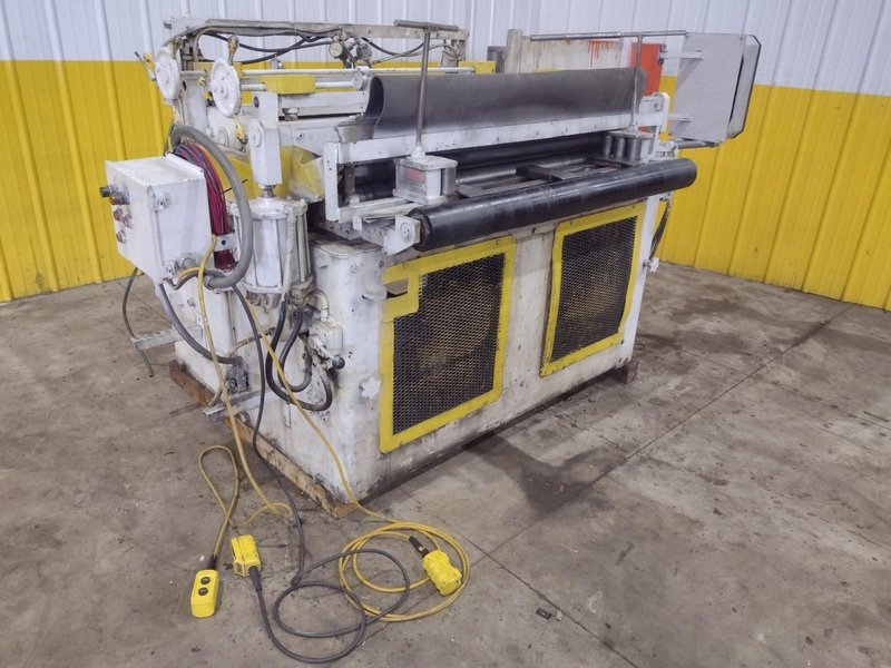 48&quot; x 14 GA ROWE 7 ROLL POWERED COIL STRAGHTENER: STOCK #22749