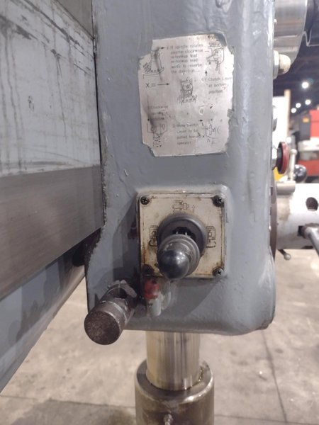 4' X 12" OOYA MODEL #RE-1225H RADIAL DRILL: YOBRO #25981