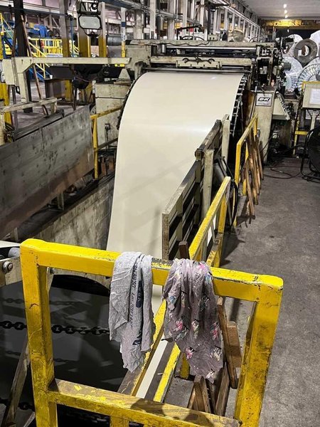 72" x 0.135" x 40,000# B &amp; K Cut To Length Line