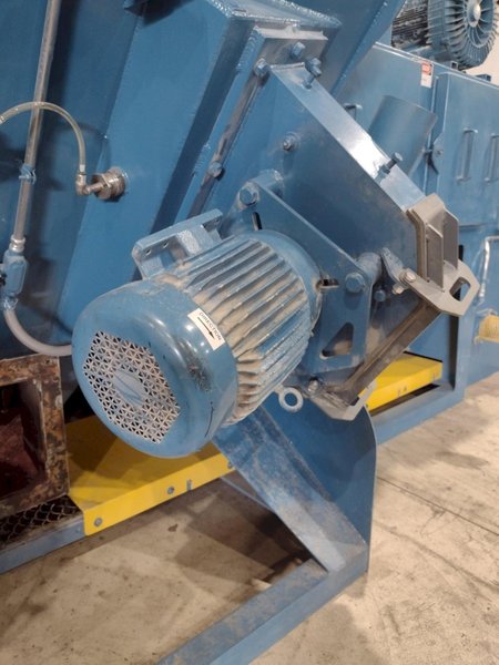 4 WHEEL X 18" VIKING MODEL #MP1809P CHAIN MESH BELT DE-FLASHING / SHOT BLAST MACHINE: STOCK #21636