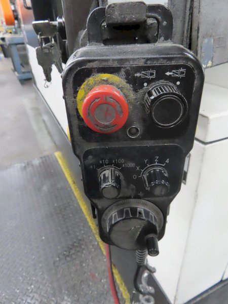 Mazak VCN 510C-II CNC Vertical Machining Center, Mazatrol Matrix CNC Control, Rotary Table, 4th Axis Drive, 12K RPM, 48 ATC, Probing and MORE!- Auction Item