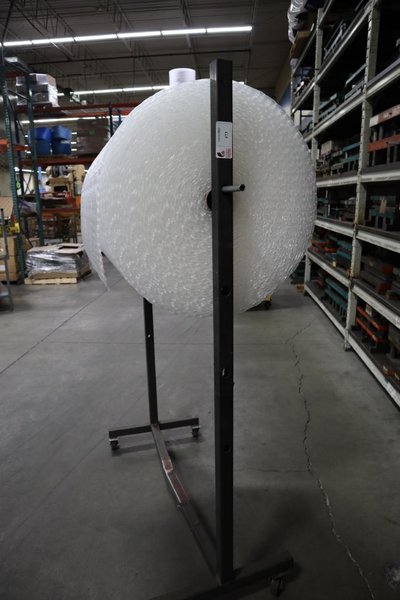 Rolling Bubble Wrap Stand for 4' Rolls- Auction Item