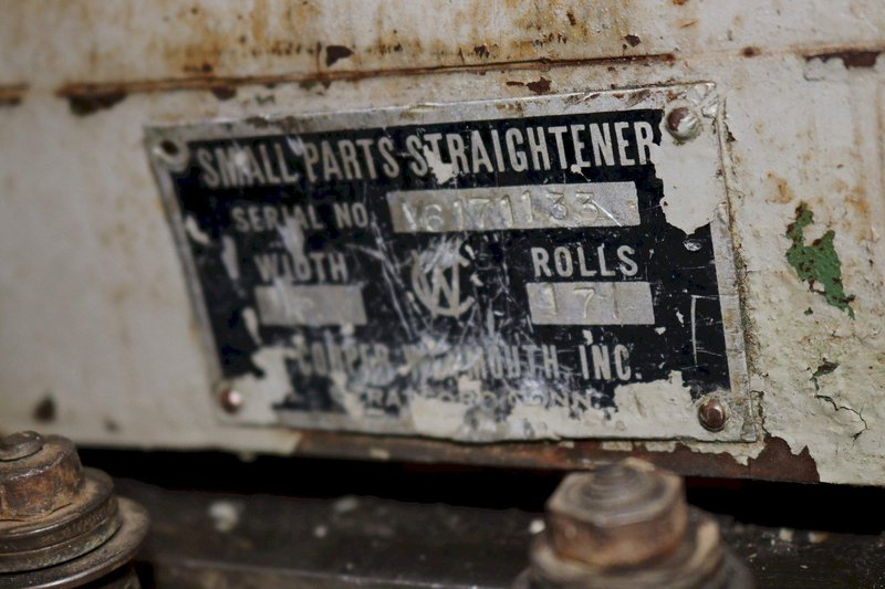 6&quot; x .062&quot; CWP 17 Roll Straightener