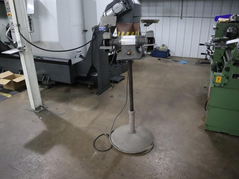 Palmgren 6&quot; Double End Pedestal Grinder, 1/3 HP, 3450 RPM, Tool Rests, Eye Shields - Single Phase- Auction Item