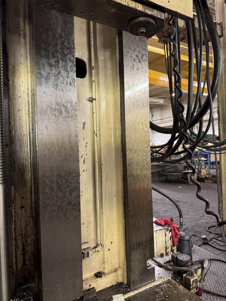 6&quot; GIDDINGS &amp; LEWIS H60-T CNC 4-AXIS HORIZONTAL BORING MILL WITH POWERED TAILSTOCK. STOCK # 1002025