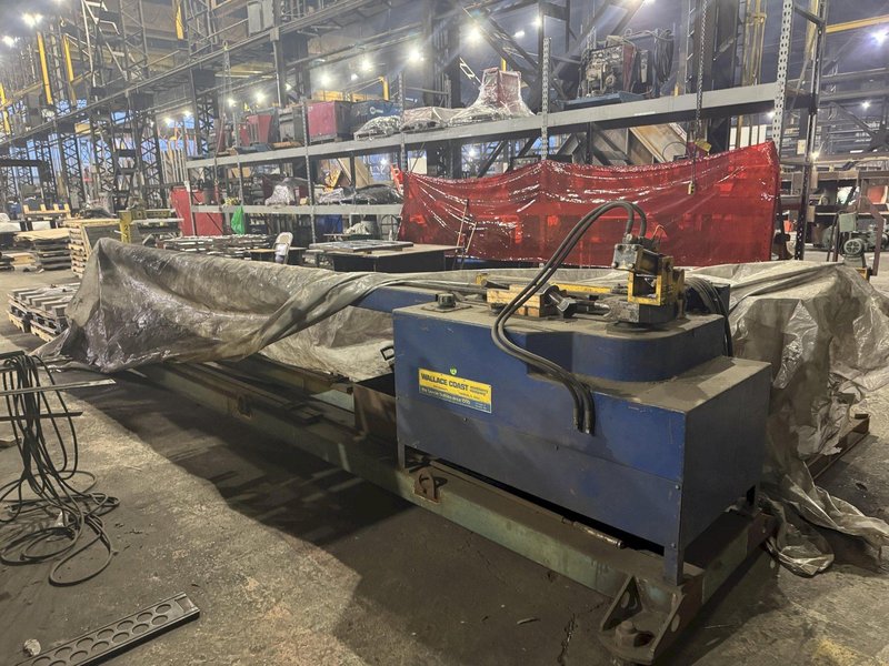 1.5" WALLACE COAST 1-1/2HRB HYDRAULIC MANDREL BENDER. STOCK # 1218425