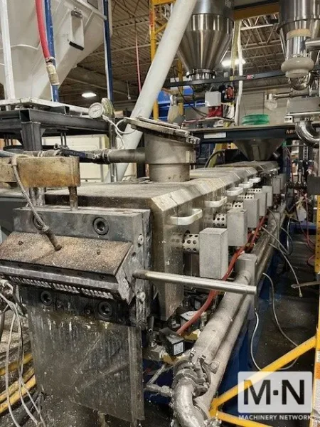 71 MM COWELL CO-ROTATING TWIN SCREW EXTRUDER MODEL CWT75 PLUS MFG 2023