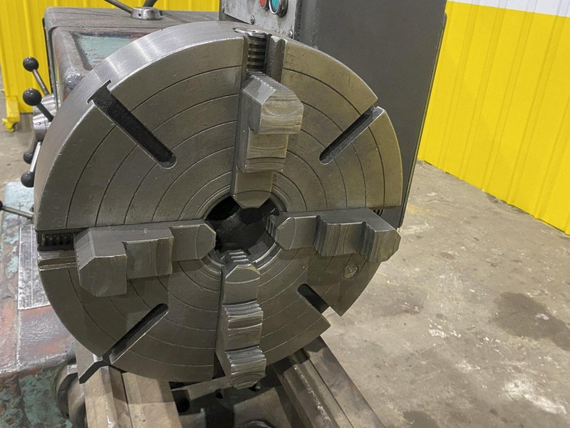 17&quot; X 64&quot;  TOS SIGMA MODEL #SN50B GAP BED ENGINE LATHE, 2-1/8&quot; HOLE: STOCK #19905