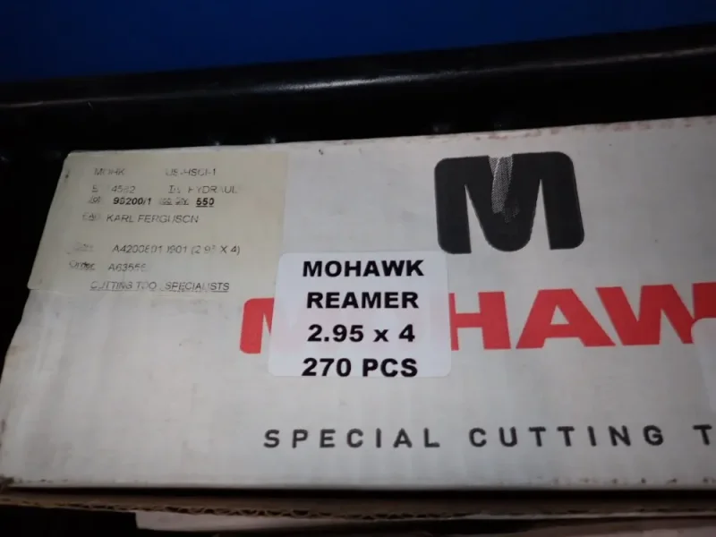 MOHAWK VARIOUS REAMERS