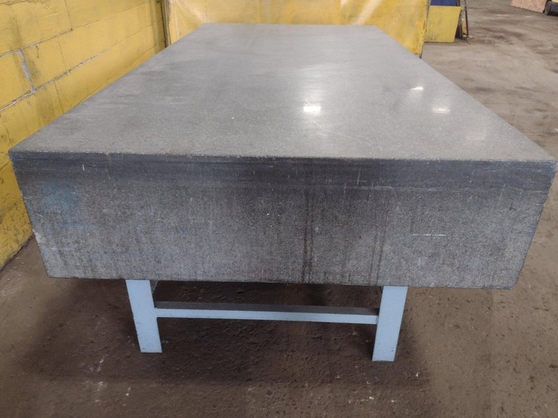 8&#039; X 4&#039; X 14&quot; CHALLENGE PRECISION LAYOUT INSPECTION GRANITE TABLE: STOCK #23797