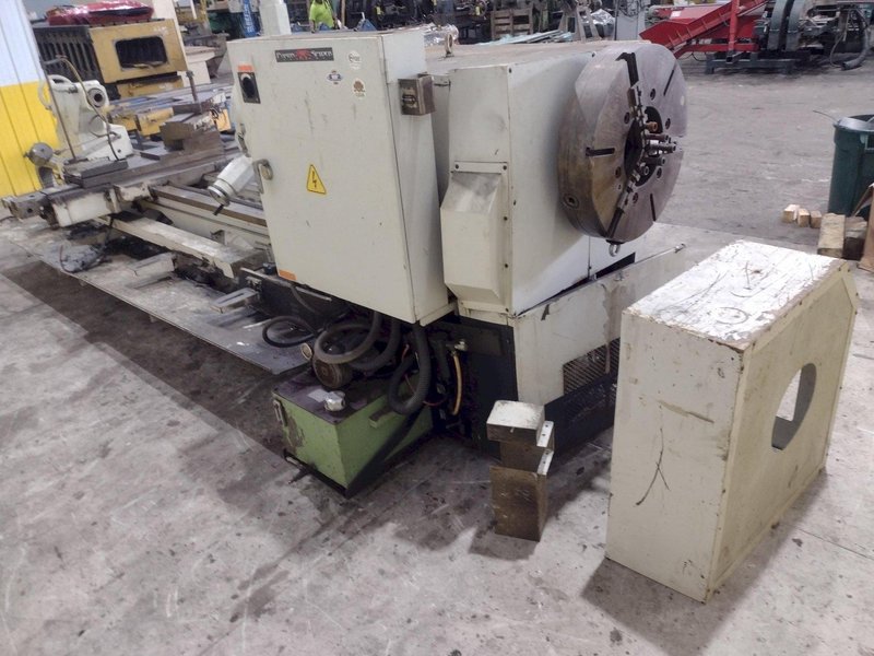 40" X 120" WILLIS MODEL #PA4010030 HOLLOW SPINDLE ENGINE LATHE, 10" HOLE, MAMMOTH SERIES, NEW 2009: STOCK #22267
