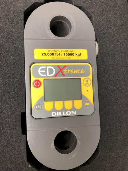 25,000 LBS DILLON ED-XTREME CRANE SCALE &amp; WIRELESS READOUT CONTROLLER: STOCK #16799
