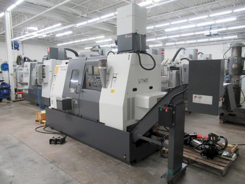 Nakamura Tome SC-250MSC CNC Turning Center, Live Milling, Sub-Spindle, Parts Catcher, 2.5" Bar Cap