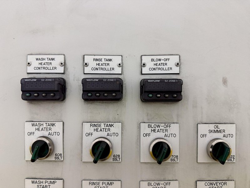 18" RANSOHOFF LEANVEYOR 3-STAGE STEEL MESH CONVEYOR PASS THROUGH PARTS WASHER, NEW 2017: YOBRO #24292