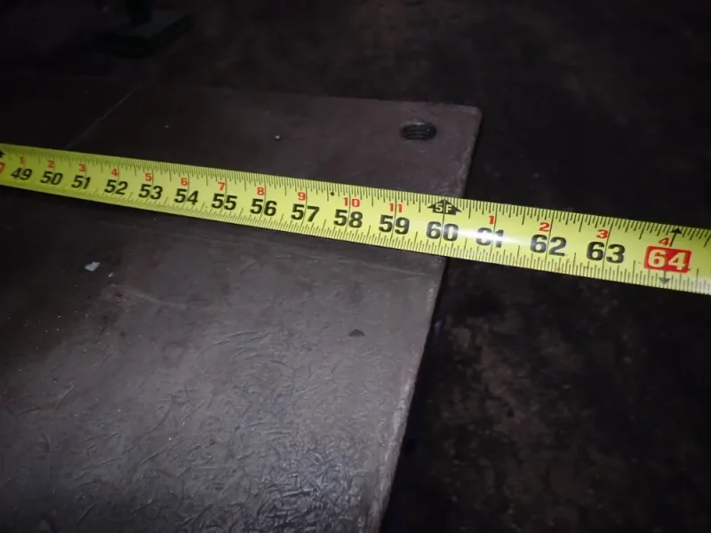 84" X 60" X 36" WELDING TABLE