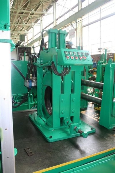 2 STAND 8 ROLL HYDRAULICALLY ADJUSTED EXIT SIZING HEAD: STOCK #64291