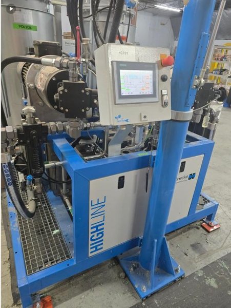 Hennecke HIGHLINE 650 Polyurethane Metering &amp; Mixing System with MT 18-2 Mixhead, 2016