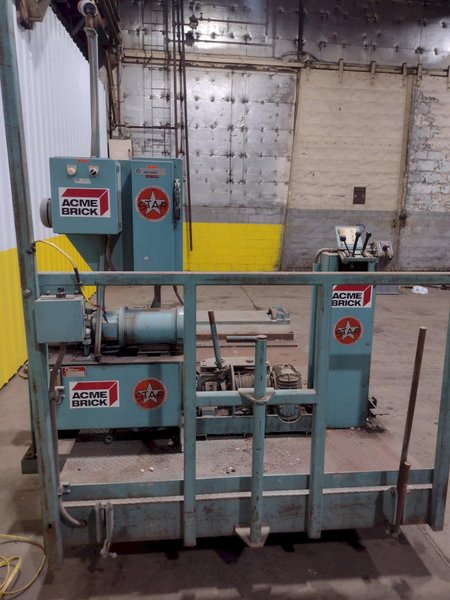 STAR ENGINEERING MODEL #S-3-7 HYDRAULIC POWERED RAIL TRANSFER CART WITH WINCH: STOCK #18491