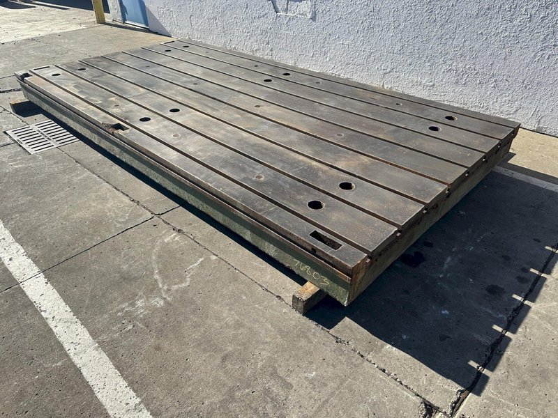 80&quot; X 157&quot; X 13&quot; G &amp; L T SLOTTED FLOOR PLATE:  STOCK #76803