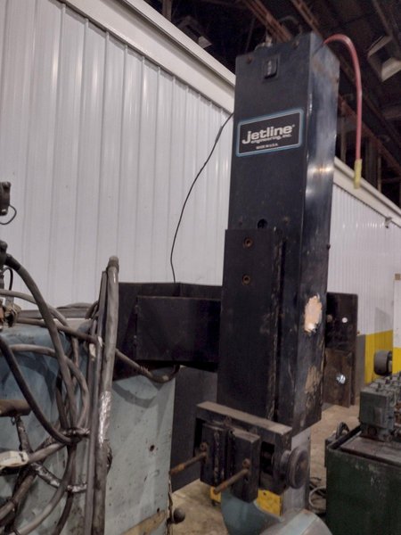16' JETLINE ENGINEERING MODEL #LWS-192 LONGITUDINAL EXTERNAL SEAM WELDER: YOBRO #25751