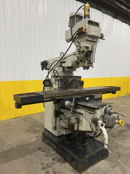 5 HP WILLIS MODEL #5000VS VERTICAL KNEE MILL: STOCK #19835