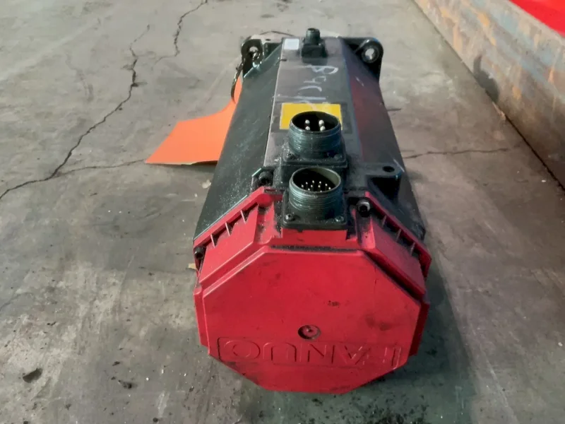 FANUC 17 AMPS AM30/3000 AC SERVO MOTOR   -  A06B-0166-B675#S016