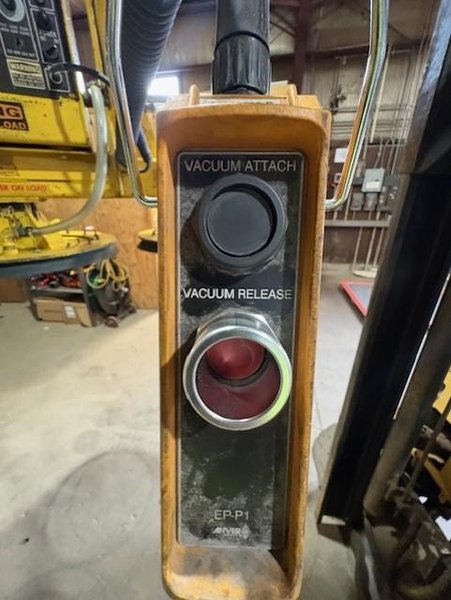 6,000LBS ANVER ELECTRIC POWERED VACUUM LIFTER / SHEET LIFTER / PLATE LIFTER STOCK# 4127