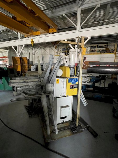 6,000 lbs. Mecon Used Double End Motorized Coil Reel For Sale, Model# D60M24H