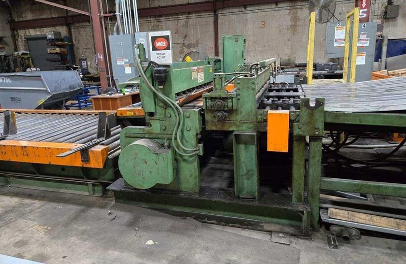 72&quot; x 0.105&quot; x 25,000# ROWE CUT TO LENGTH LINE STOCK# 3854