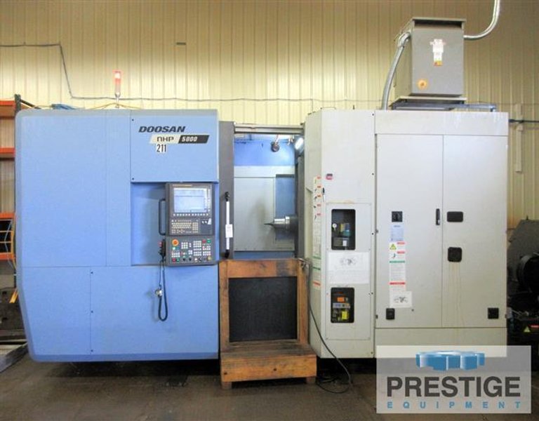Doosan NHP 5000 4-Axis CNC Horizontal Machining Center