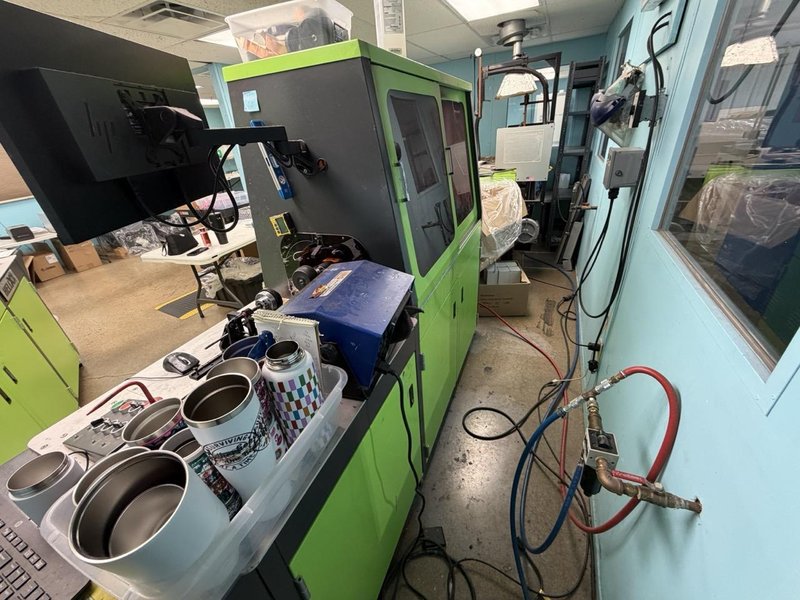 Inkcups HELIX Industrial UV Ink Jet System, 2018