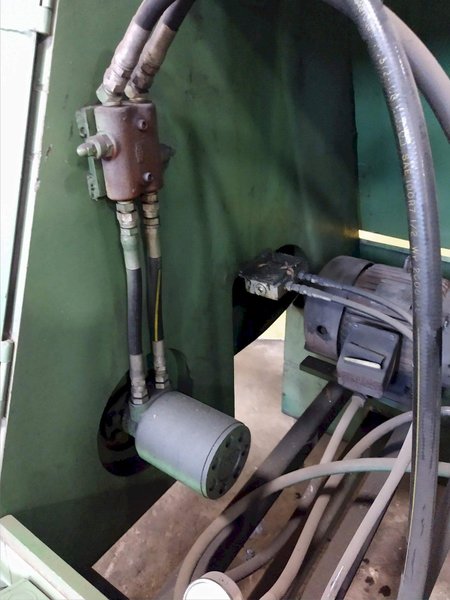 20,000 LB 10 TON X 36&quot; IOWA PRECISION MODEL #UCR20-36 MOTORIZED UNCOILER COIL REEL: STOCK #13455