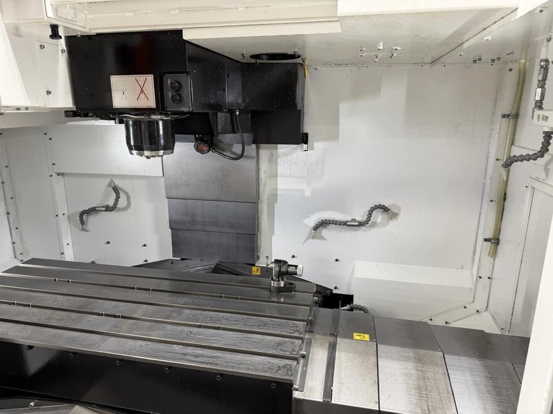 Mazak VCN 570C VMC, 2023 – Dual Probing Kit, Chip Conveyor, Thru Spindle Coolant, Mist Collector
