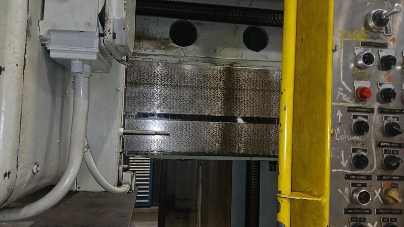 Kollman,  164″ x 59″ Table, MA 64 Planer Type Mill, 1962- Vertical and Horizontal Spindle.
