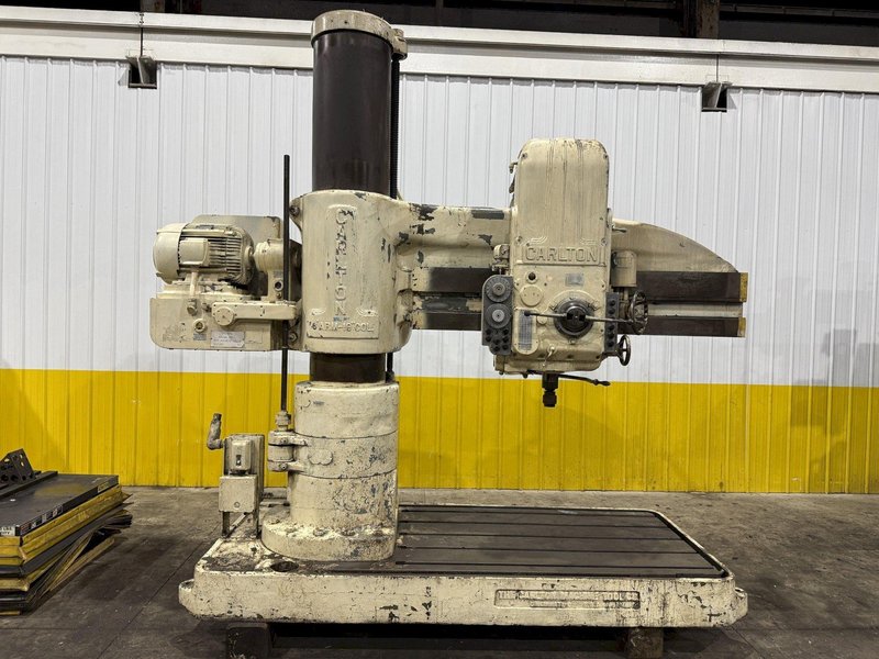 6&#039; X 19&quot; CARLTON MODEL #4A RADIAL DRILL: STOCK 15025
