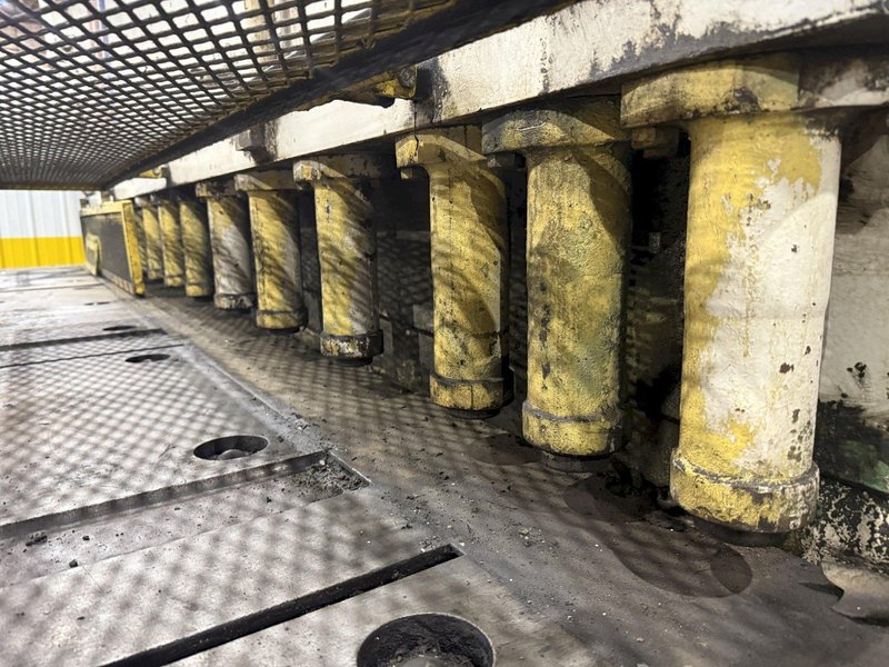 14' x 1/2" PACIFIC MODEL #500R HYDRAULIC POWER SHEAR WITH BACK GAUGE: STOCK #22940