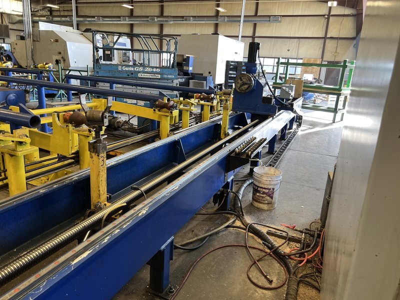 Used, 4th Axis Tubular Counterbore and Drilling Machine