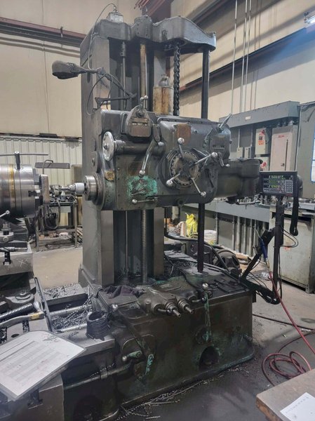 Giddings &amp; Lewis 330T Horizontal Boring Mill – Newall Digital Readout, Rotary Table