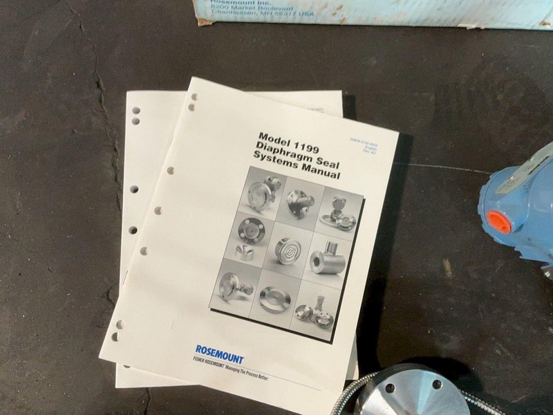 ROSEMOUNT 750 PSI PRESSURE TRANSMITTER  -  3051CD2A22A1AS8M5B4E5Q4
